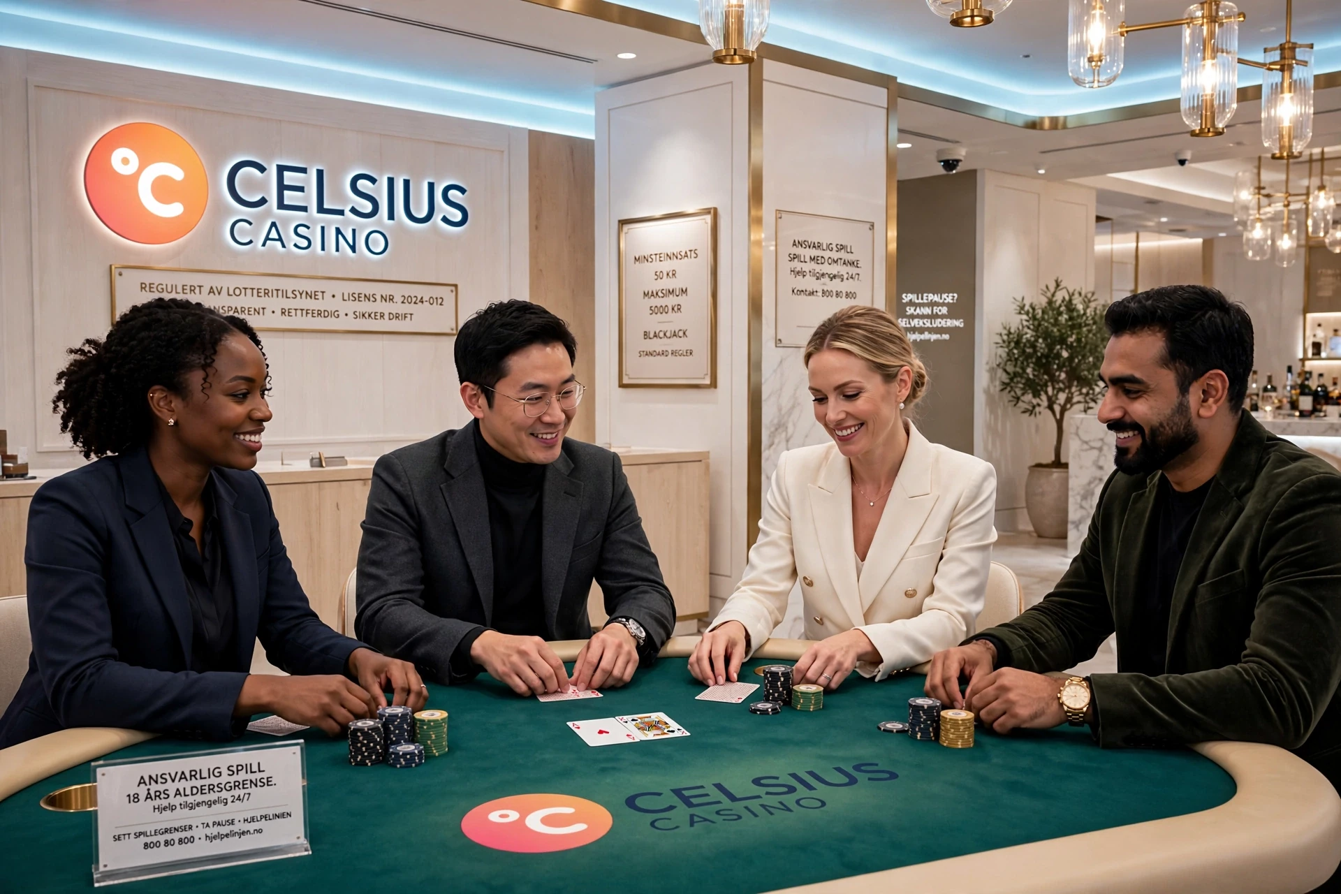 blackjack på CELSIUS CASINO