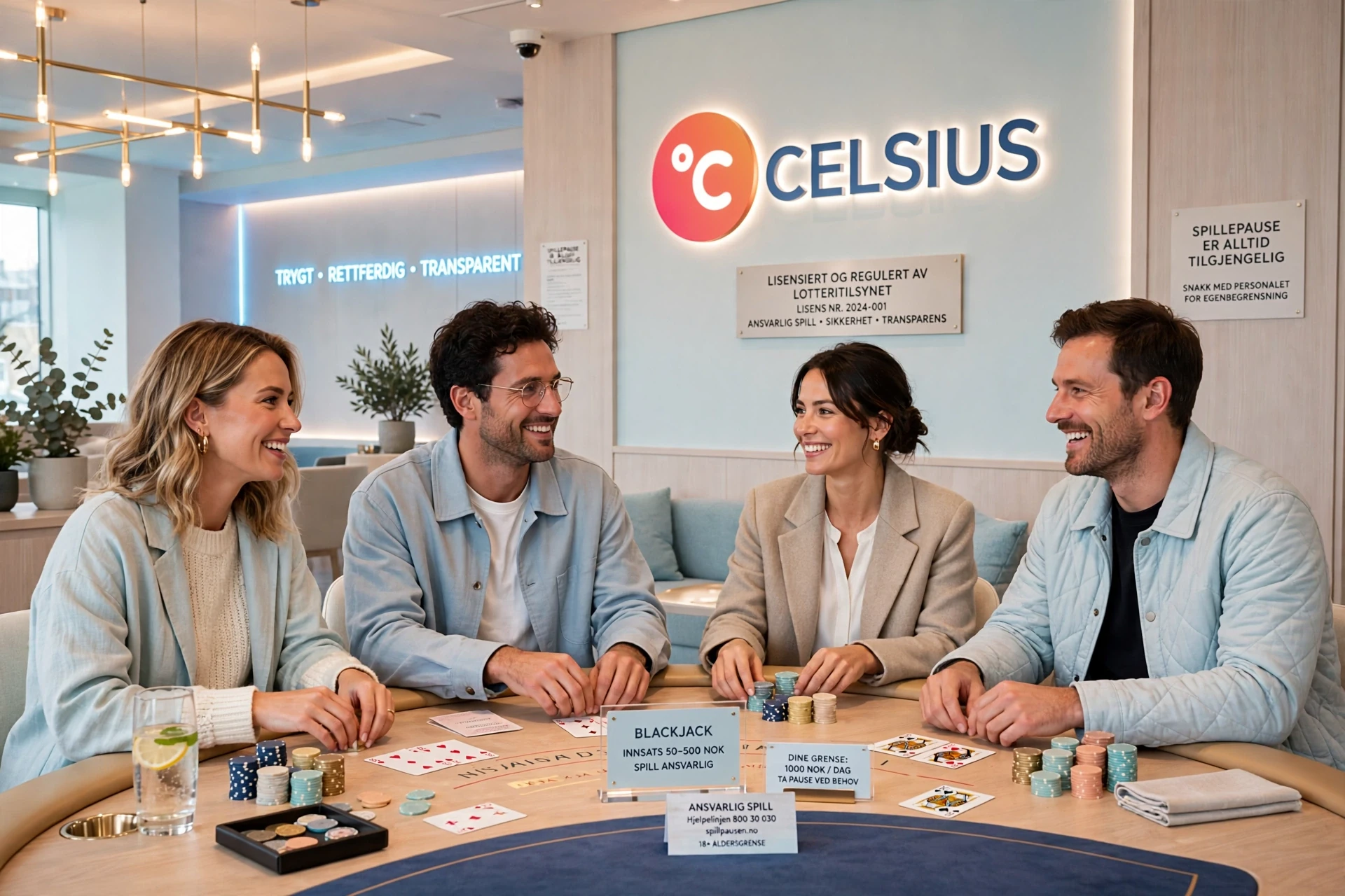 Blackjack på CELSIUS CASINO