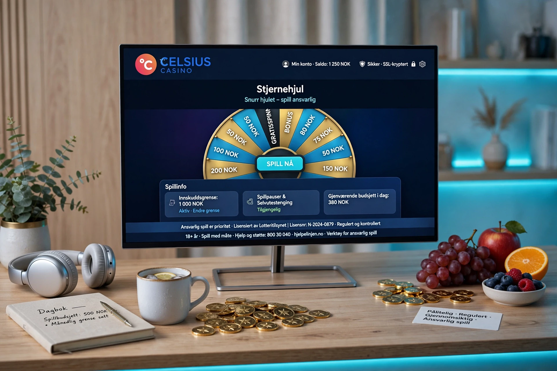 Spilleautomater Celsius Casino