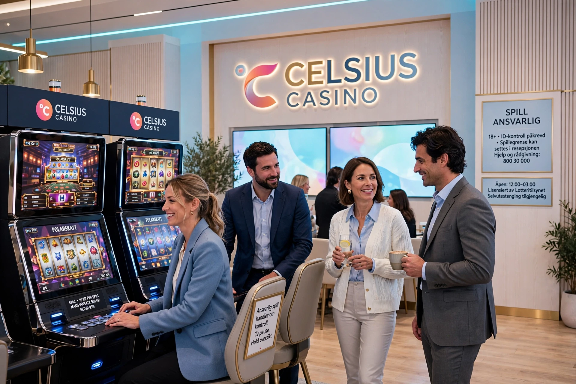 De beste spilleautomatene på CELSIUS CASINO