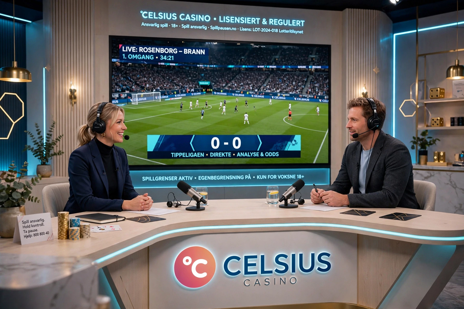 Innsatser på fotball hos Celsius Casino