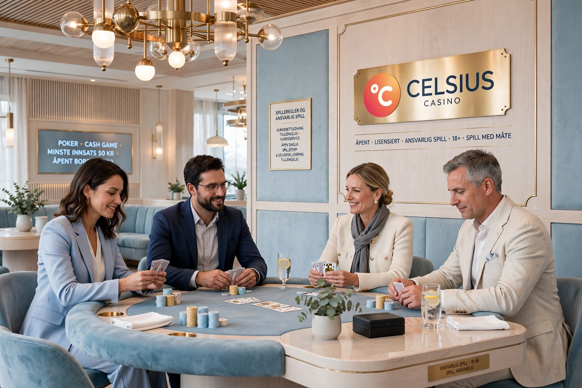 bordspill hos Celsius Casino